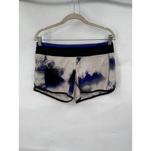 Lululemon Turbo Run Athletic Shorts Women 6 Colorful Yoga Gym Workout Running